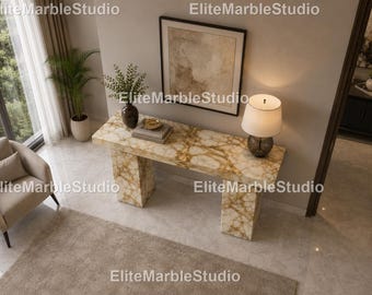 Luxury Honey Onyx Console Table, Modern Stone Honey Onyx Console Table Luxury Natural Honey Onyx Sofa Table stone hony onxy console table