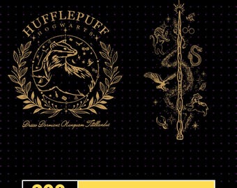 Magic Wizard School Png, Magical Wizard Collage, Magic School Png, Hp Houses Design, HP Wizard House Hufflepuff Png