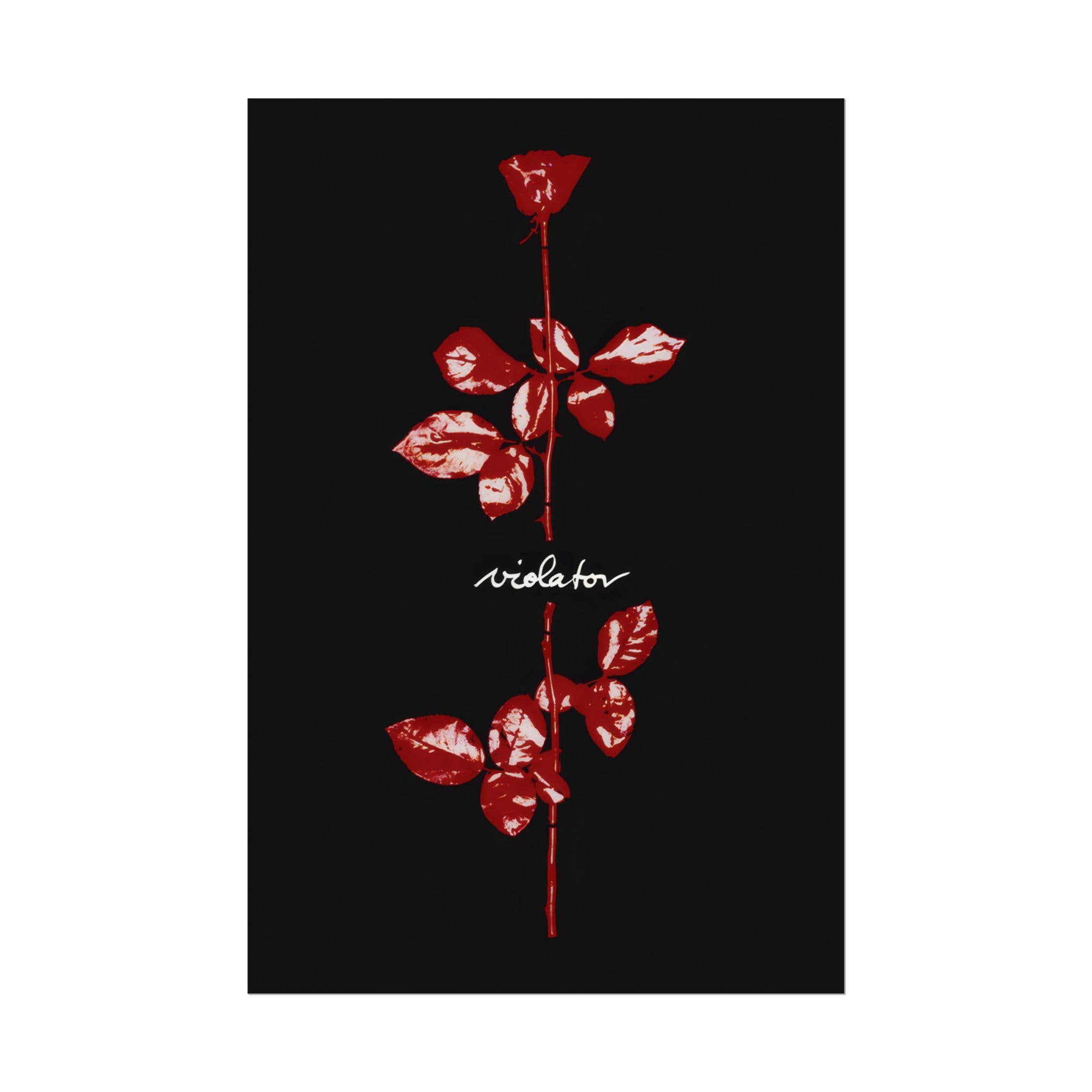 Poster Su Tela Depeche Mode – Violator, Stampa Artistica 30x45 Cm, Moderna E Senza Cornice, Ideale Per Soggiorno