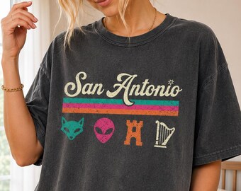 San Antonio Basketball Shirt, Vintage Go Spurs Go Shirt, Spurs Game Day Shirt, Spurs Basketball Team Shirt