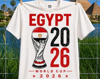 Egypt Soccer World Cup Comfort Colors Shirt
