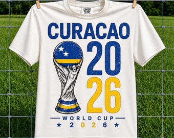 Curacao Soccer World Cup Comfort Colors Shirt