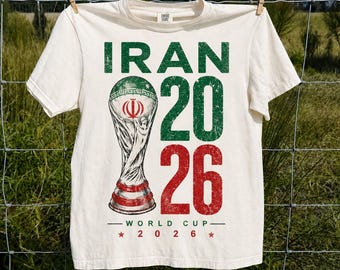 Iran Soccer World Cup Comfort Colors Shirt