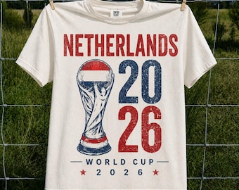 Netherlands Soccer World Cup Comfort Colors Shirt