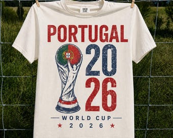Portugal Soccer World Cup Comfort Colors Shirt