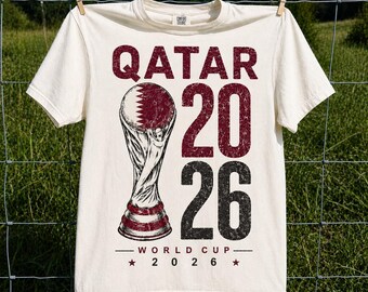 Qatar Soccer World Cup Comfort Colors Shirt