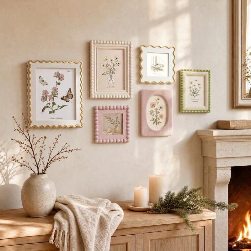 Cute Frames for Wall Art - Etsy
