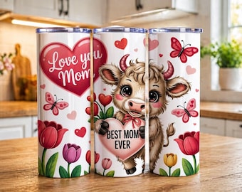 Vaso térmico "Te quiero mamá" – Regalo para mamá