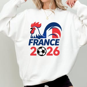France 2026 Soccer Shirt: World Soccer Fan Apparel (Adults & Kids) image 5