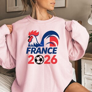 France 2026 Soccer Shirt: World Soccer Fan Apparel (Adults & Kids) image 8