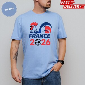 France 2026 Soccer Shirt: World Soccer Fan Apparel (Adults & Kids) image 6