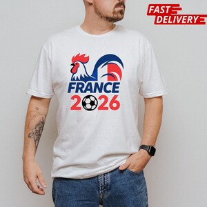 France 2026 Soccer Shirt: World Soccer Fan Apparel (Adults & Kids) image 13