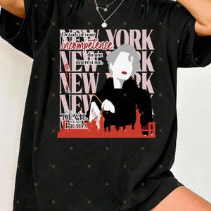 Miranda Priestly PNG, The Devil Prada Tee Shirt Png, Fashion Boss Lady-grafik, present till kvinnor och män unisex-tröja, T-shirttryck