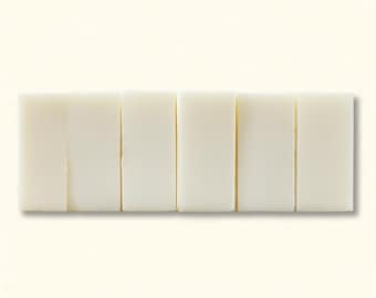 2.5 LB Bulk Pure Grass-Fed Beef Tallow Soap: Unscented, Zero Waste