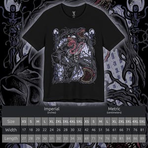 Drippy Curses Venom Symbiote T-Shirt image 3