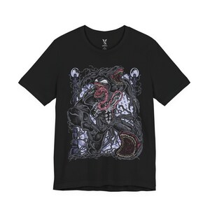 Drippy Curses Venom Symbiote T-Shirt image 4