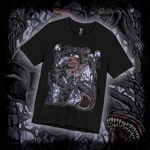 Drippy Curses Venom Symbiote T-Shirt image 1