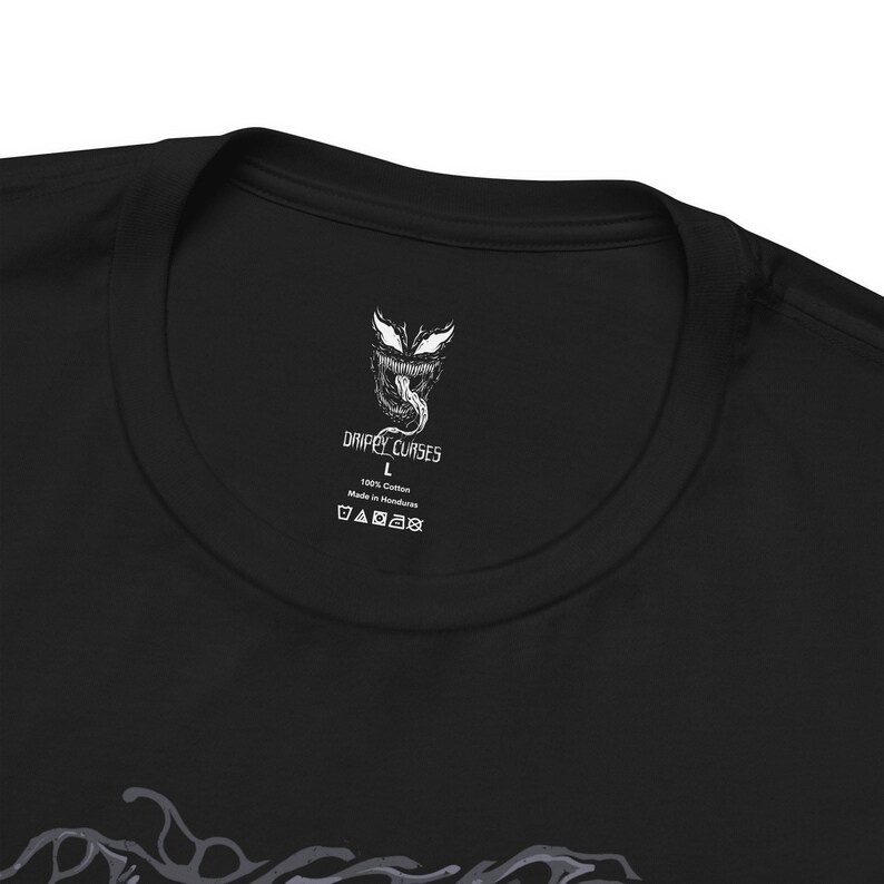 Drippy Curses Venom Symbiote T-Shirt image 6