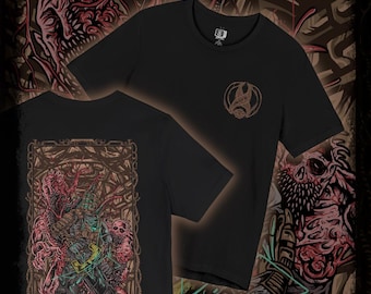 Drippy Curses Necromorph Infestation on the Ishimura Double-Sided T-Shirt