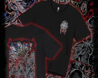 Drippy Curses Kyle Crane Volatile Hunt Double-Sided T-Shirt