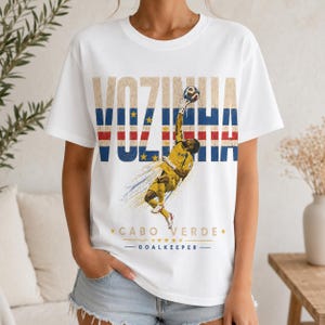Koszulka Vozinha Cabo Verde Flag Save Action Vintage Mineral Wash Black Cotton, spersonalizowana koszulka dla kibica piłki nożnej w dużym rozmiarze, 3 opcje kolorystyczne zdjęcie 7