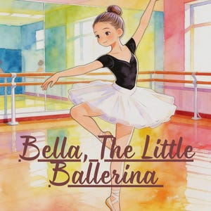 Bella, The Little Ballerina Children's Story Book (Digital PDF)