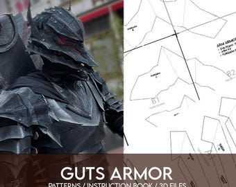 Guts Armor de Berserk Patterns, fichiers 3D et Ebook