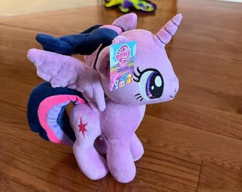 Twilight Sparkle Plush Toy 30cm – Cute Soft Pony Stuffed Doll