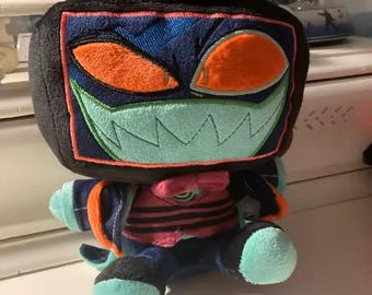 Vox Hazbin Hotel Plush | Reversible Demon Plushie