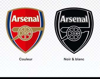 Arsenal Logo SVG PNG DXF | Color + Black & White | Premium Digital File