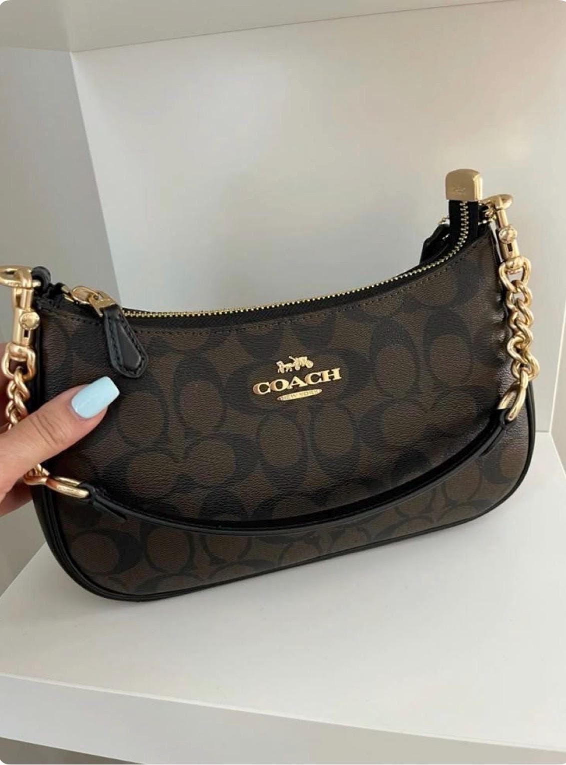 Coach Signature Bag Black - Etsy Canada