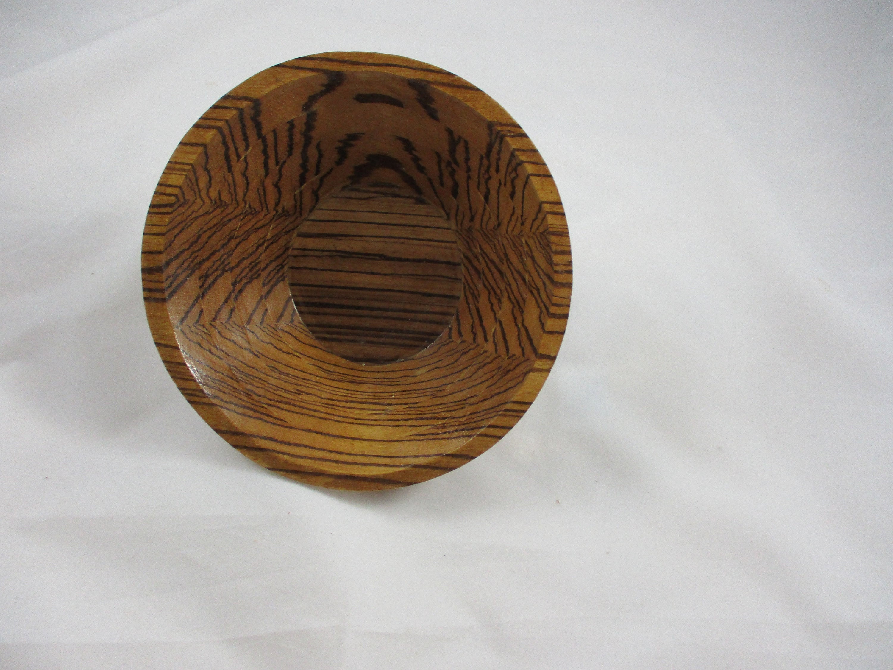 Zebra Wood Bowl Etsy