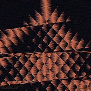 Armor2 | Made to Order Algorithmic Print Natural Silk Scarf