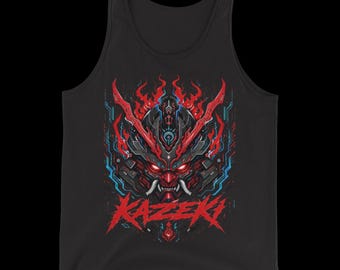 Samurai Oni Mask Unisex Vest