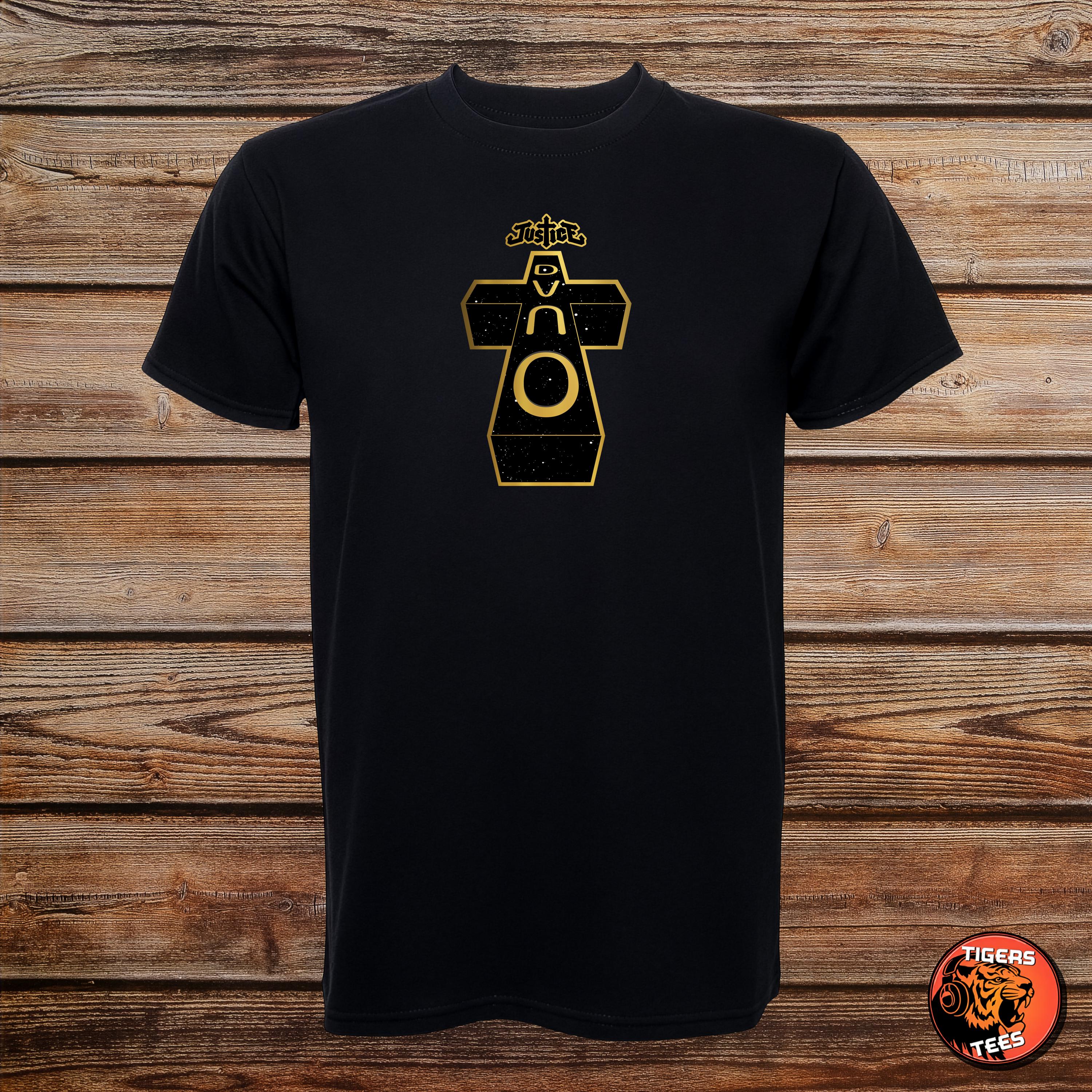 Justice Tシャツ Cross ロゴ Ed Banger エレクトロ Justice Tシャツ Justice Tシャツ Cross ロゴ Ed Banger エレクトロ Justice Tシャツ