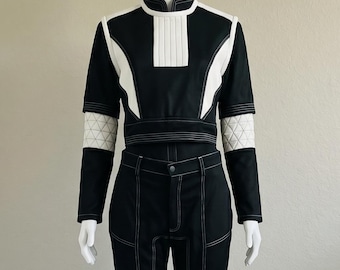 Bo-Katan Kryze Black Cosplay Costume - Season 3 Mandalorian Flight Suit -  Star Wars Inspired Nite Owl Under Armor - Custom Beskar Base Suit