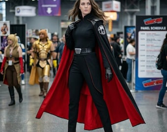 Handmade Second Sister Cosplay Costume Star Wars Inspired Villain Outfit.
