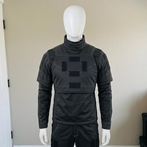 Star Wars Inspired Black Mandalorian Cosplay Costume Set | Mando Outfit. image 3