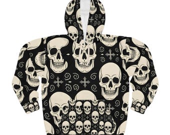 BUIKIN Resilience Edit: Skull Pattern Hoodie