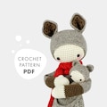 Kira the Kangaroo Crochet Pattern PDF | Animal Amigurumi Pattern | Instant Download | Lalylala Crochet Pattern
