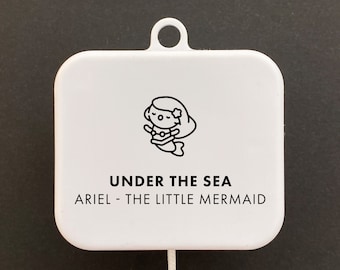 Pozytywka "Under the Sea" (Pod Morzem) Pozytywka dla małych syrenek, bardzo długi kabel do montażu w pluszowych zwierzętach i zabawkach