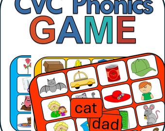 CVC Phonics-spel Lezen en bouwen Vroege leesoefeningen voor de kleuterschool en het eerste leerjaar