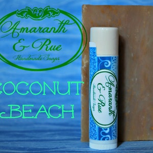 Coconut Beach Soap and Lip Balm Set