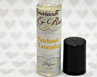 Lavanda de pachulí / Rollo de aceite esencial en perfume / Amaranto y ruda