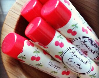 Cherry Natural Lip Balm