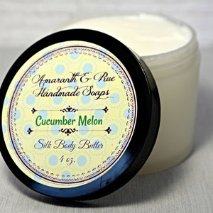 Silky Body Butter | Cucumber Melon | 4 oz