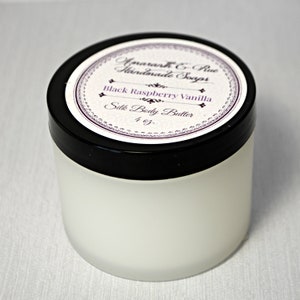 Silky Body Butter | Black Raspberry Vanilla | 4 oz