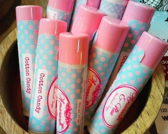 Yummy Cotton Candy Natural Lip Balm