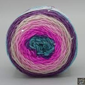 Lion Brand Mandala Alexandrite Sequin Yarn image 1