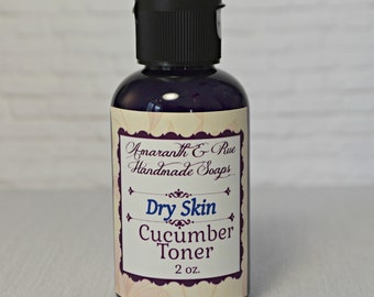 Amaranth & Rue Cucumber Toner for Dry Skin